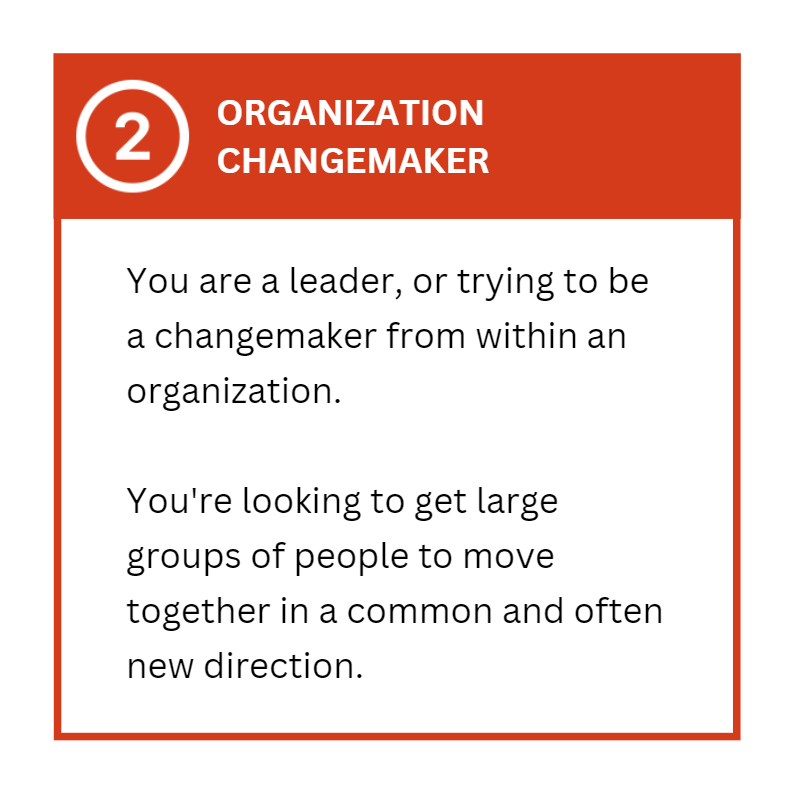 Organization Changemaker